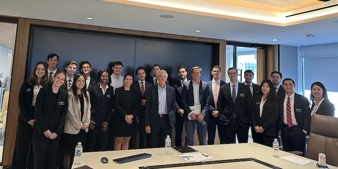 Georgetown Real Estate Society (GRES) career trek to New York City for a two-day real assets trek, gaining firsthand exposure to a wide range of firms shaping the global real estate and infrastructure landscape.